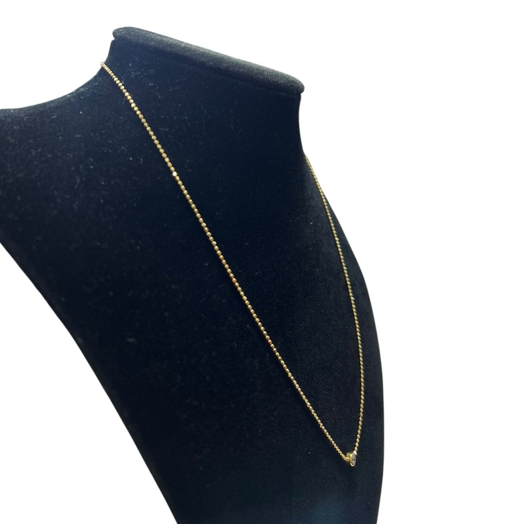 ACCESSORY UNBRANDED K18 Gold Gold, Clear Gold Hardware je28