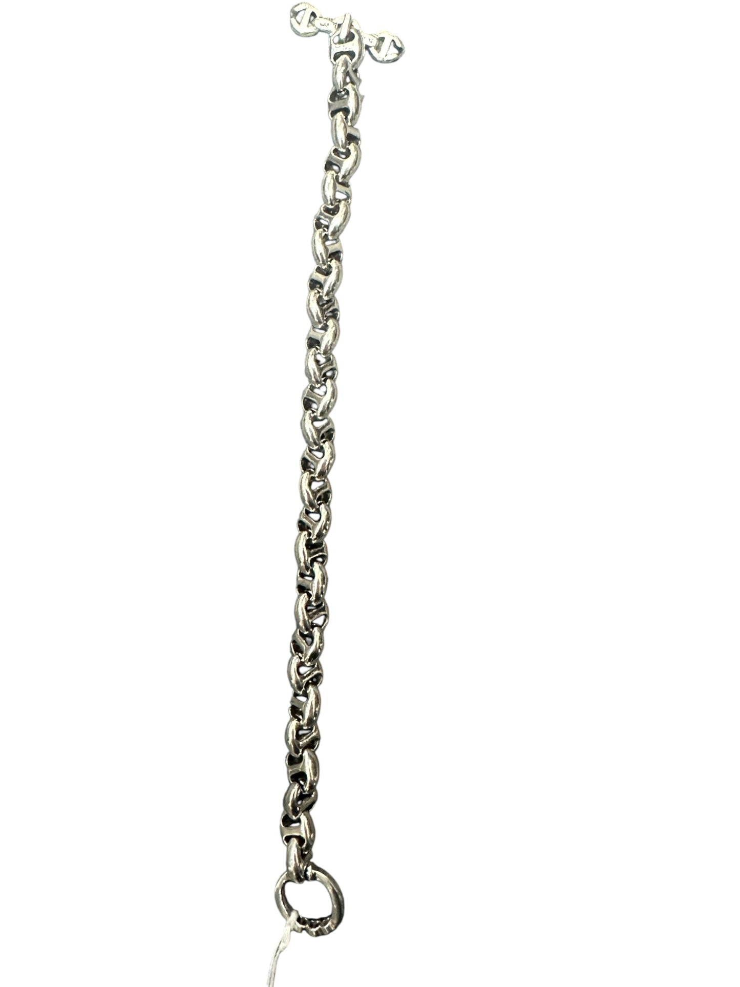 Accessory HOORSENBUHS Sterling Silver Tri-Link Diamond Bracelet Silver je62