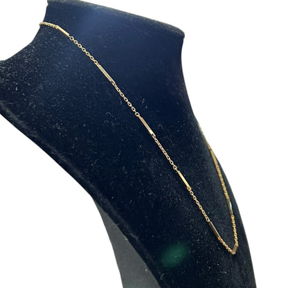 UNBRANDED Accessory 18K Gold necklace Gold Gold Hardware je63