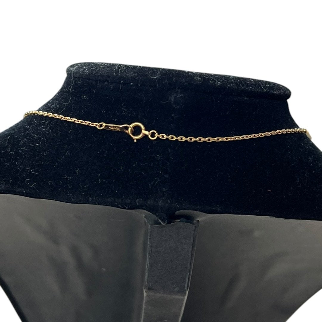 UNBRANDED Accessory 18K Gold necklace Gold Gold Hardware je63