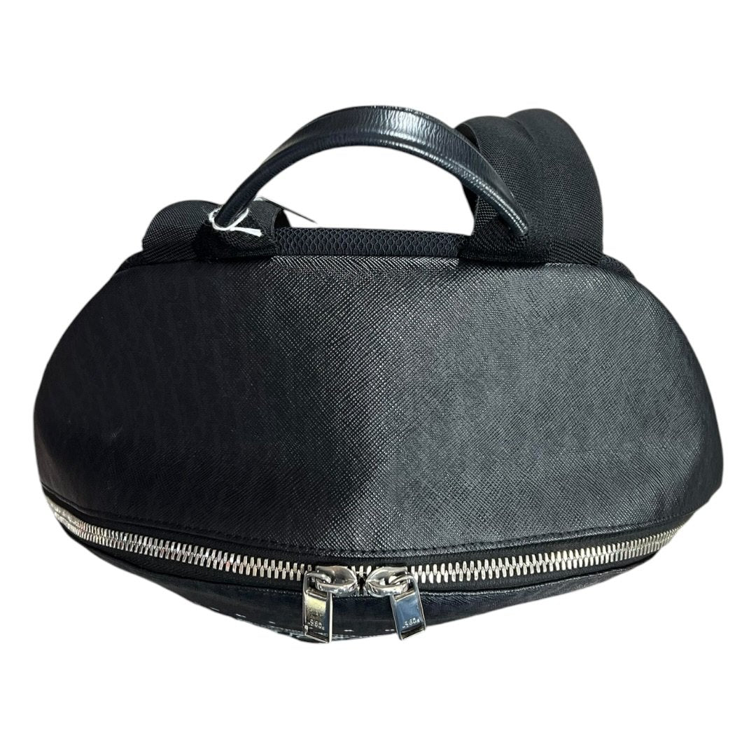 DIOR Oblique Technical Fabric Backpack Backpack Black Silver Hardware Ch2228