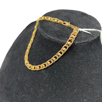 UNBRANDED Accessory K18 7.81g Gold-tone Bracelet Gold Gold-tone Hardware je67