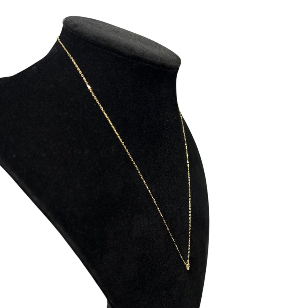 TSUTSUMI K10 Gold, Diamond Horseshoe Diamond Necklace Gold Gold Hardware je73