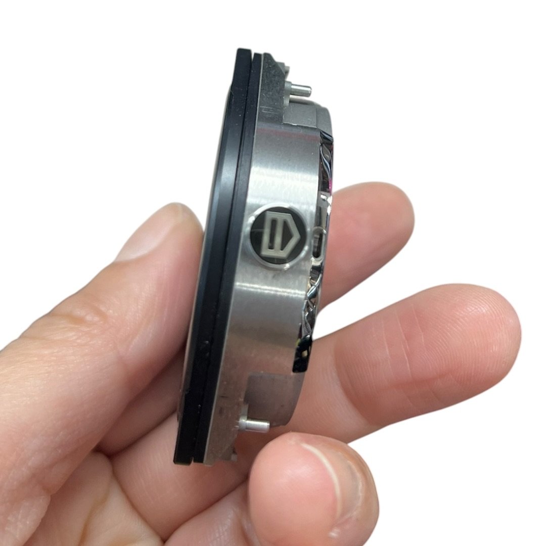 TAG HEUER Titanium/Steel Connected Modular 45 & Carrera Calibre 5 Set Silver, Black Silver Hardware NJ134