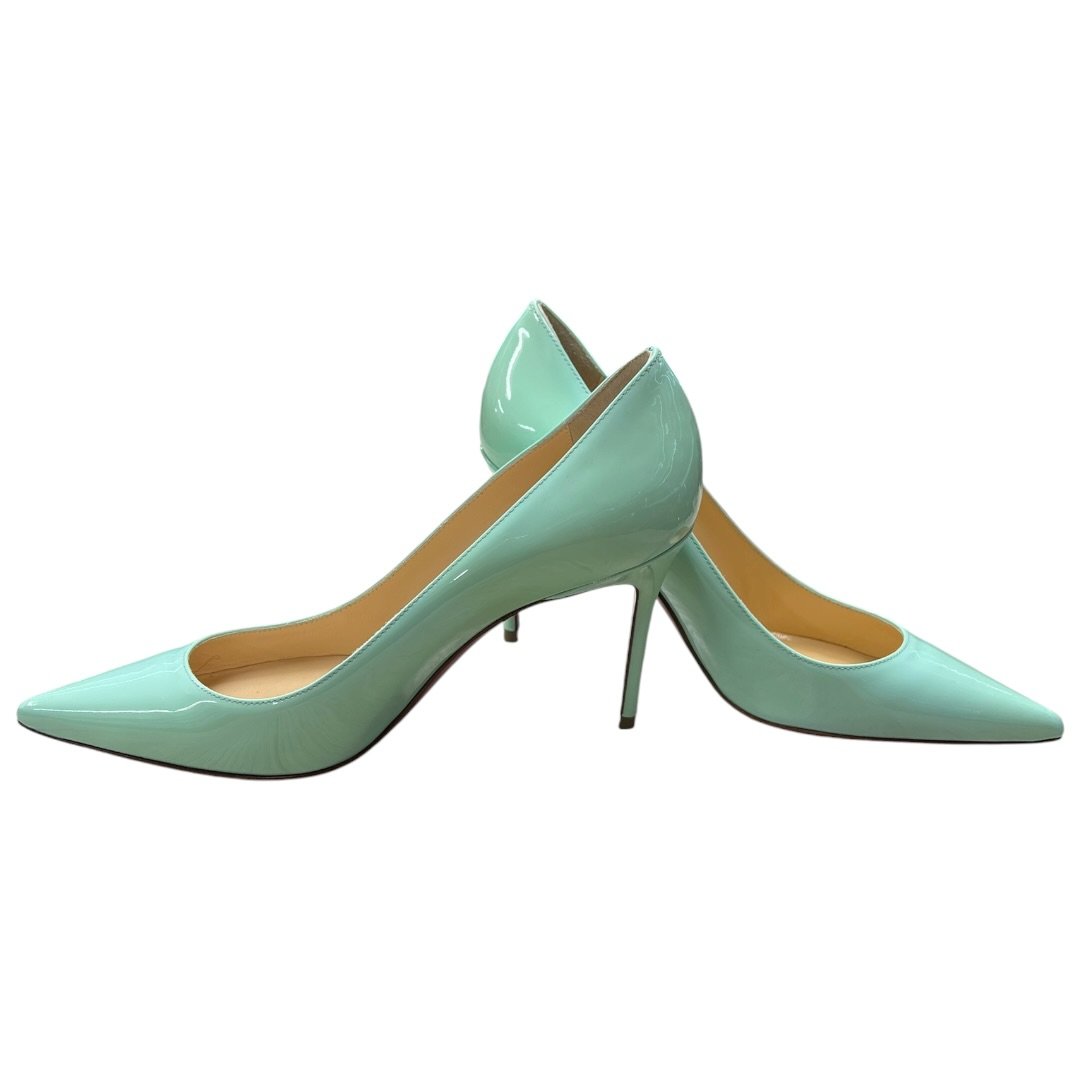 CHRISTIAN LOUBOUTIN Patent Kate Mint Green NJ139