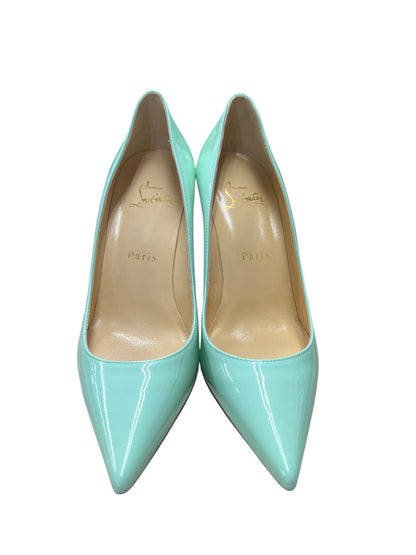 CHRISTIAN LOUBOUTIN Patent Kate Mint Green NJ139