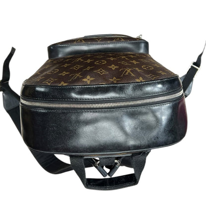 LOUIS VUITTON Monogram Canvas Bosphore Backpack Backpack Brown, Black Silver Hardware NJ154