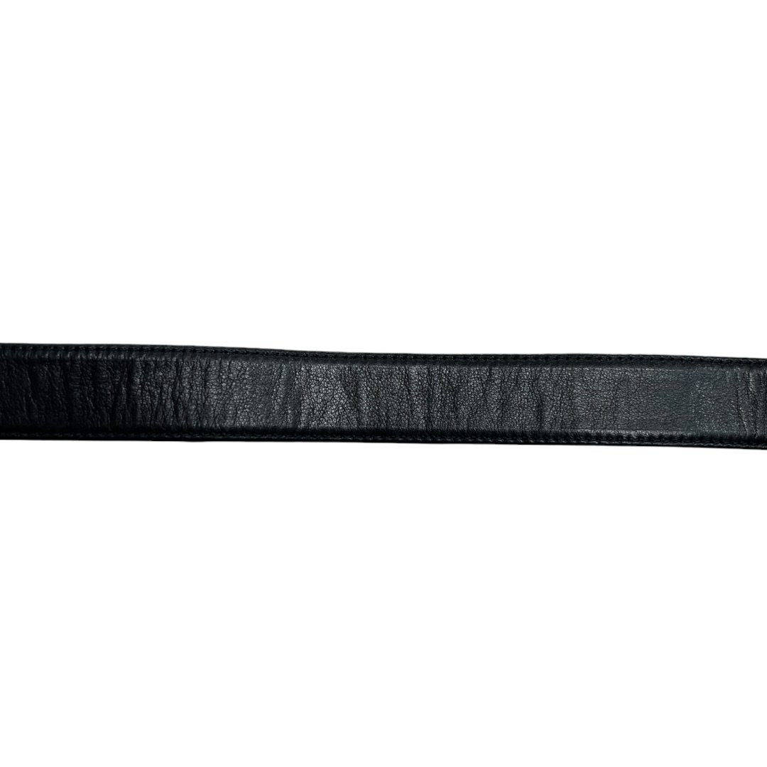 CHANEL Lambskin Matelasse Belt Bag Belt Bag Black Gold Hardware NJ133