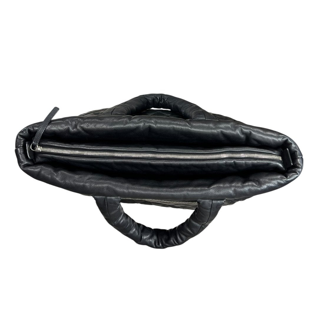 CHANEL Caviar COCO COCOON Shoulder Bag BLACK CH2254