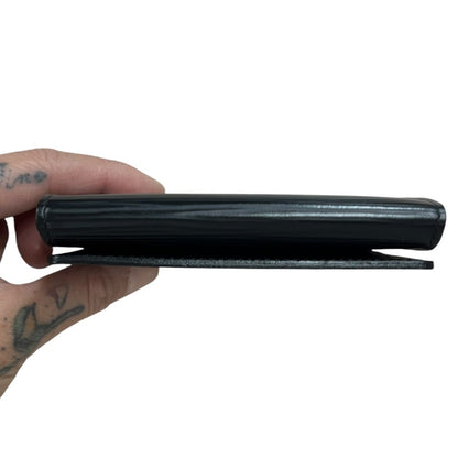 LOUIS VUITTON Epi Card Holder Wallet Black None TK68