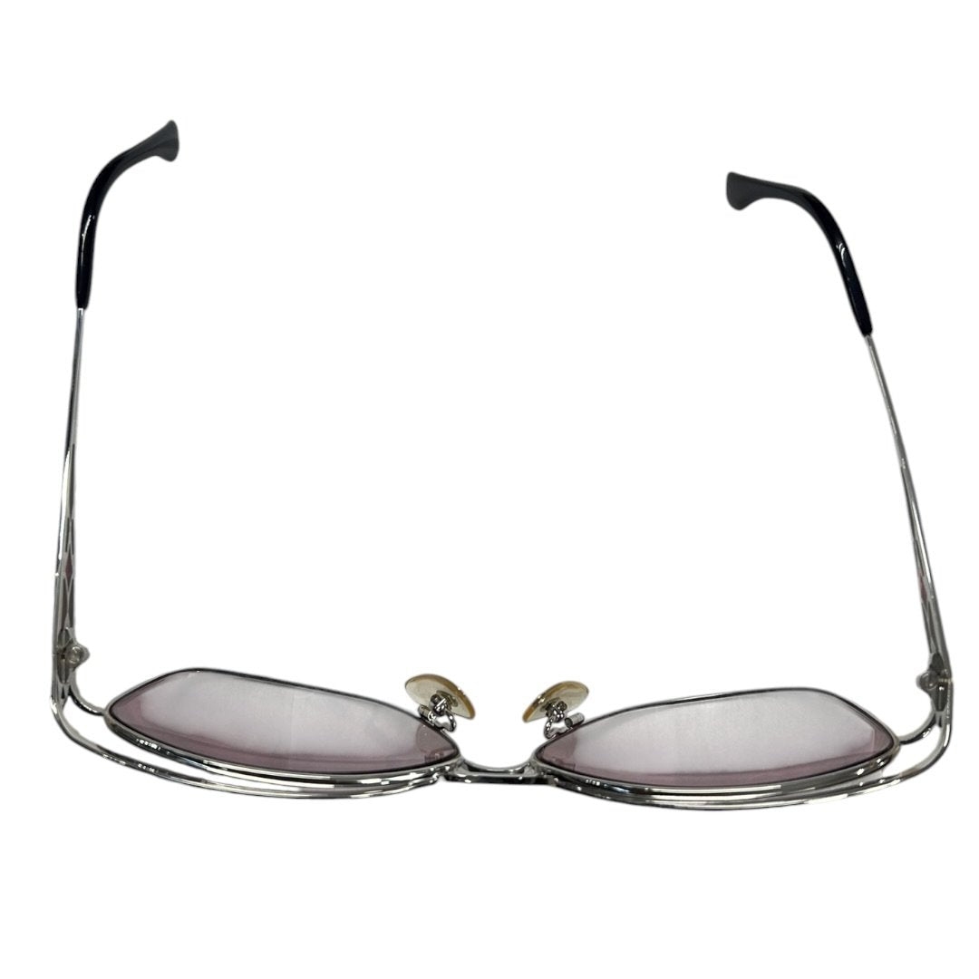 YVES SAINT LAURENT Metal, Plastic 31-4604 Silver, Pink, Black Silver-tone Hardware NJ170
