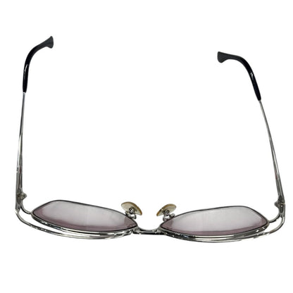 YVES SAINT LAURENT Metal, Plastic 31-4604 Silver, Pink, Black Silver-tone Hardware NJ170