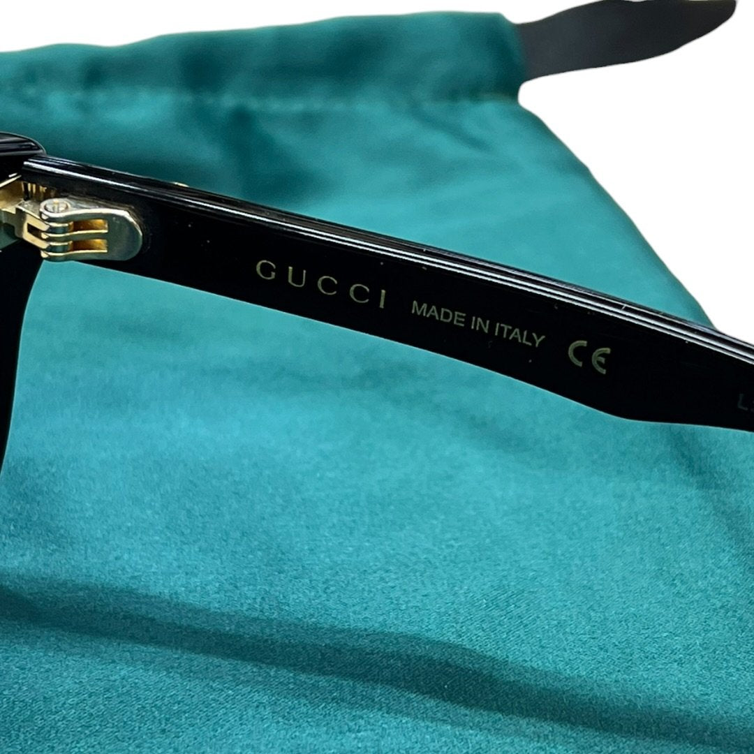 GUCCI Acetate GG0961OA Black Gold Hardware NJ171