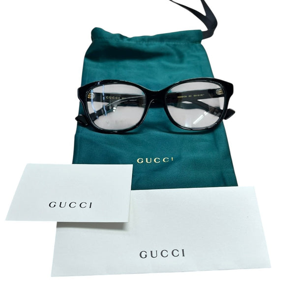 GUCCI Acetate GG0961OA Black Gold Hardware NJ171