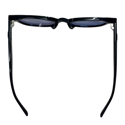 GENTLE MONSTER Acetate ALMA Sunglasses Black Silver Hardware JU221