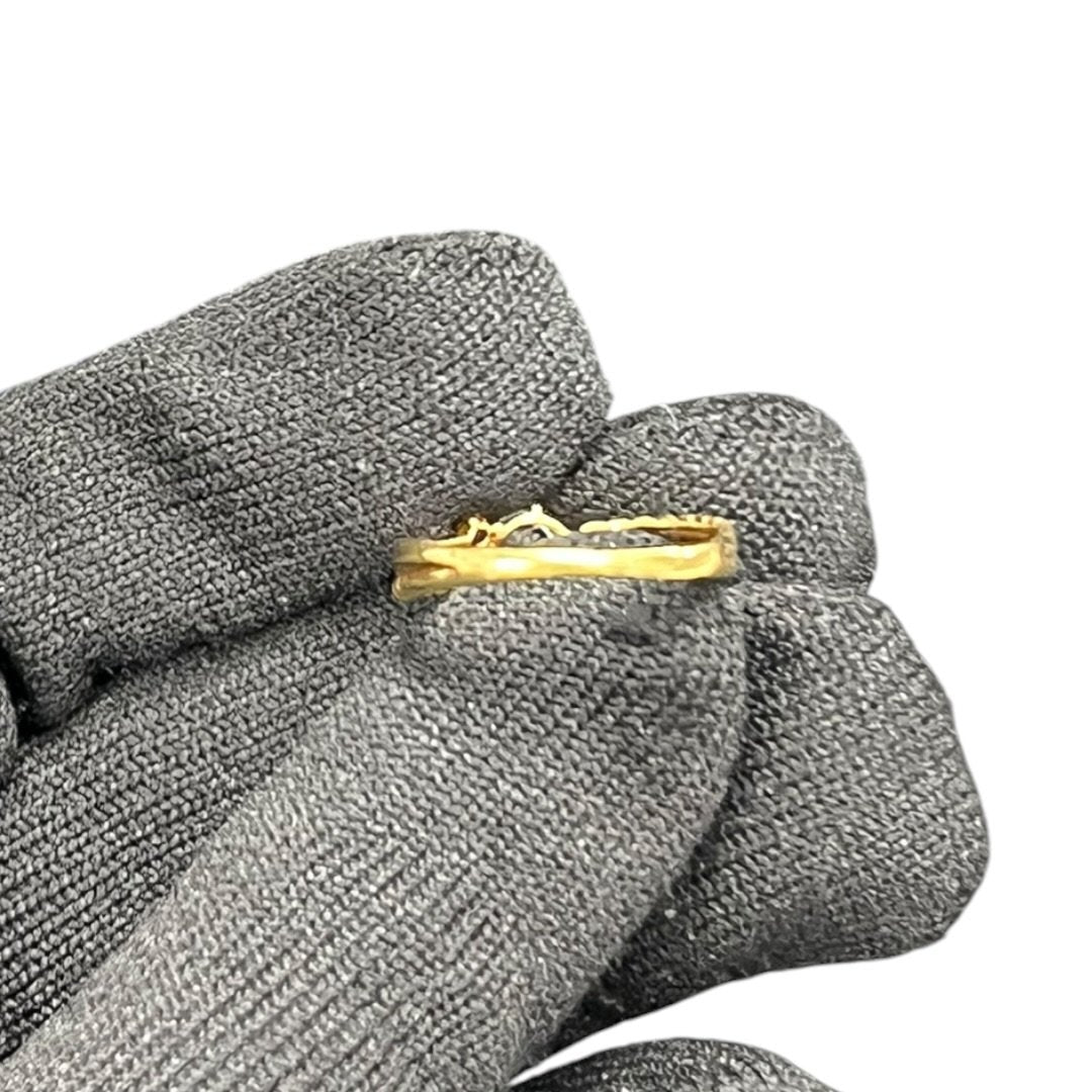 UNBRANDED Accessory Gold, Gemstones Ring Gold, Light Blue, Pink Gold Hardware je43