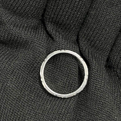 UNBRANDED Accessory Precious Metal Ring Silver Silver Hardware je46