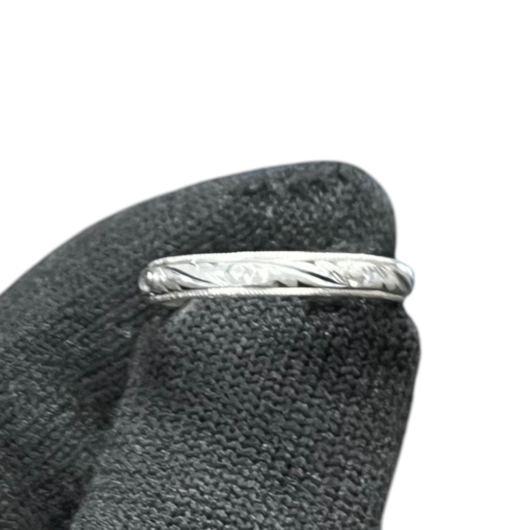 UNBRANDED Accessory Precious Metal Ring Silver Silver Hardware je46