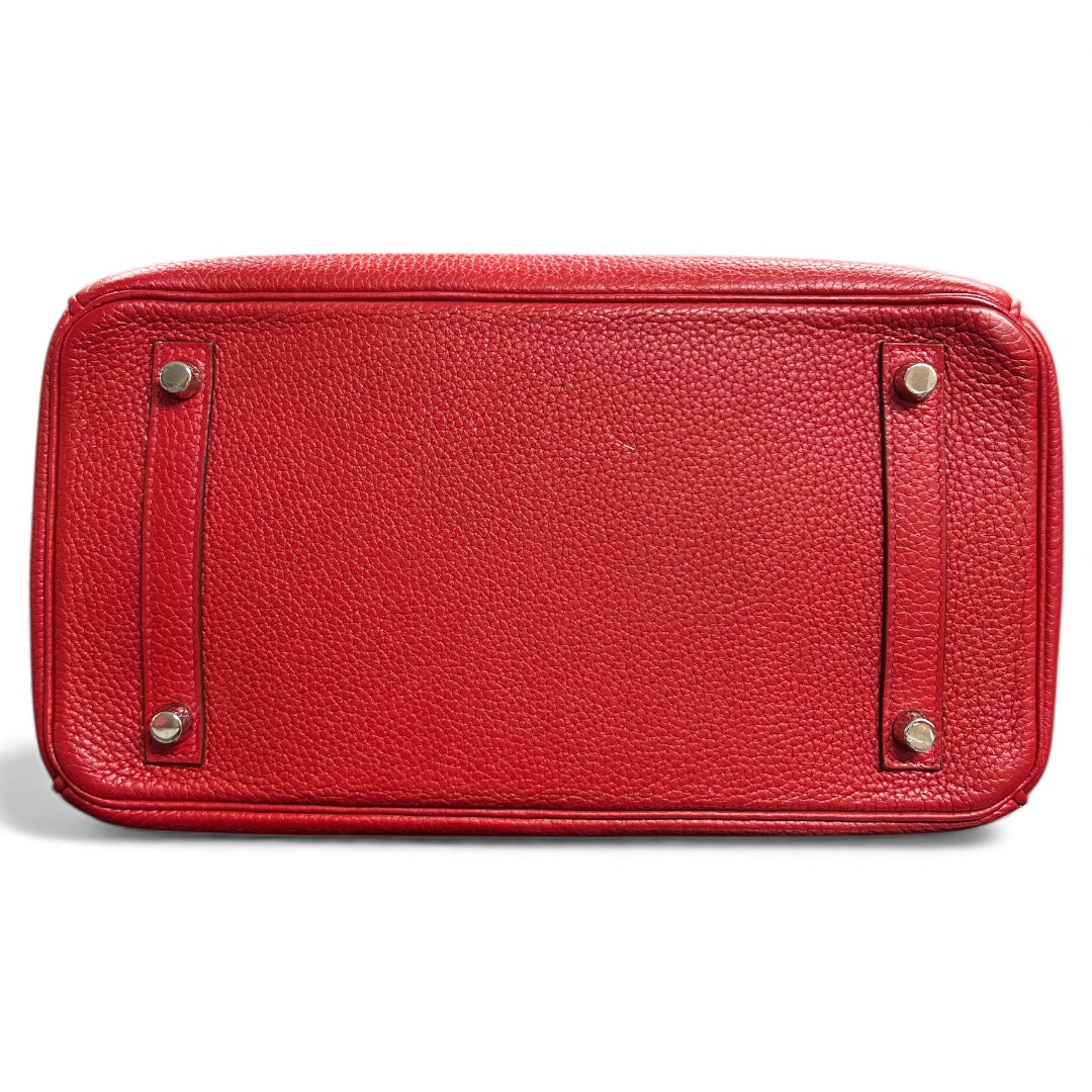 HERMES Birkin Verso 25 Togo Rouge HE371