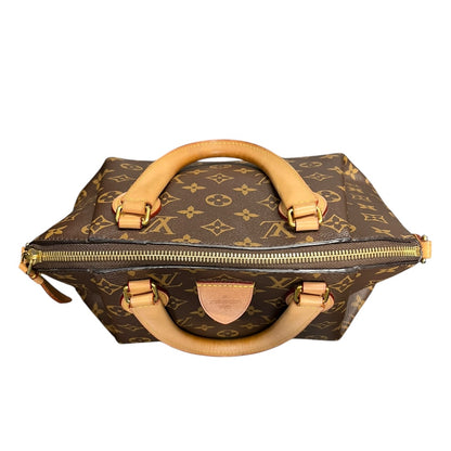 LOUIS VUITTON Monogram Turenne PM Handbag Monogram Brown, Natural Gold Hardware LO2294