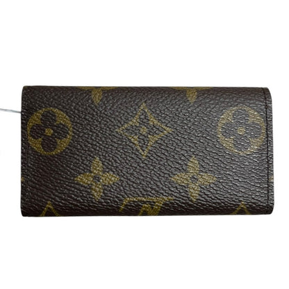 LOUIS VUITTON Monogram 4 Key Holder Wallet Brown Gold Hardware LO2164