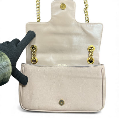 PRADA Saffiano Chain Shoulder Bag PR160