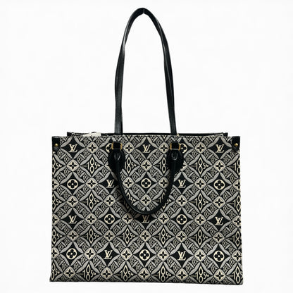 LOUIS VUITTON Monogram Jacquard Tote Bag LO2146