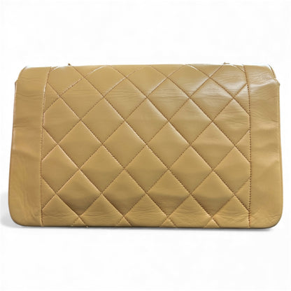 CHANEL Matelassé Diana Chain Shoulder Bag CH2038