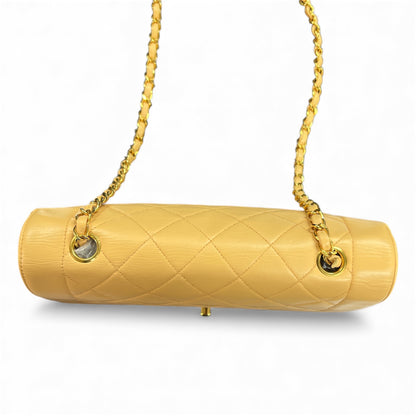 CHANEL Matelassé Diana Chain Shoulder Bag CH2038