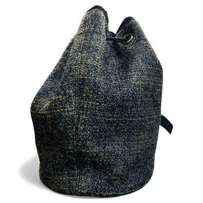 CHANEL Deauville Tweed Bucket Bag CH2029
