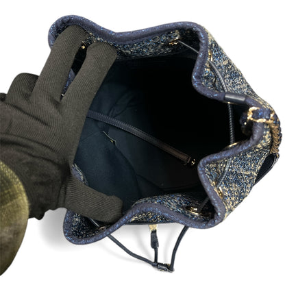 CHANEL Deauville Tweed Bucket Bag CH2029