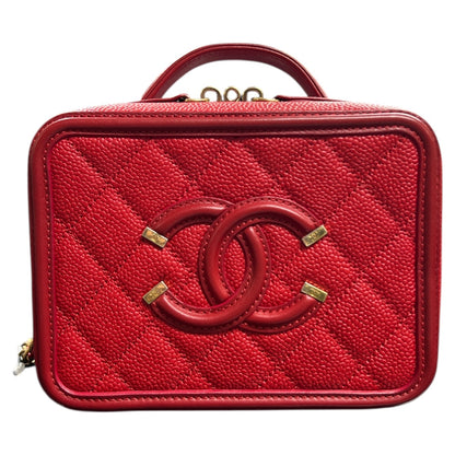 CHANEL Filigree Small Vanity Shoulder Bag CH2021