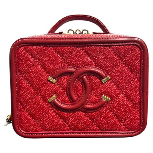 CHANEL Filigree Small Vanity Shoulder Bag CH2021