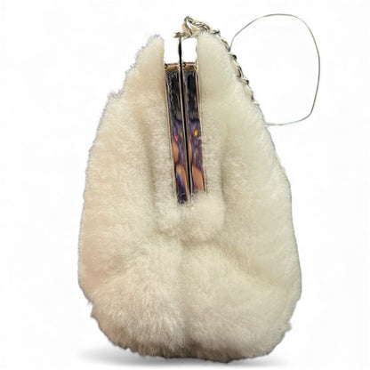 CHANEL Fur Mini Shoulder Pouch CH1995