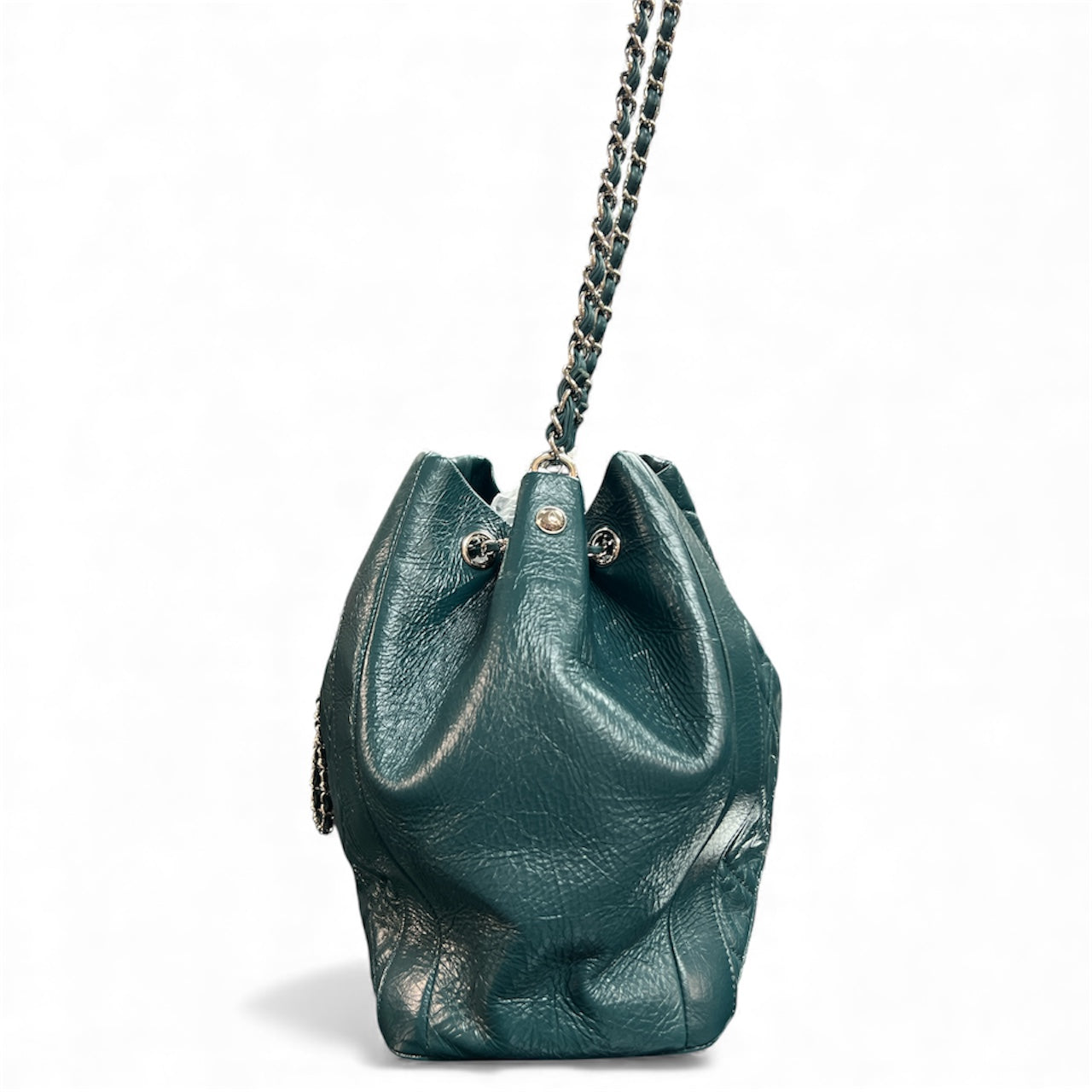 CHANEL Matelasse Drawstring Handbag CH1994