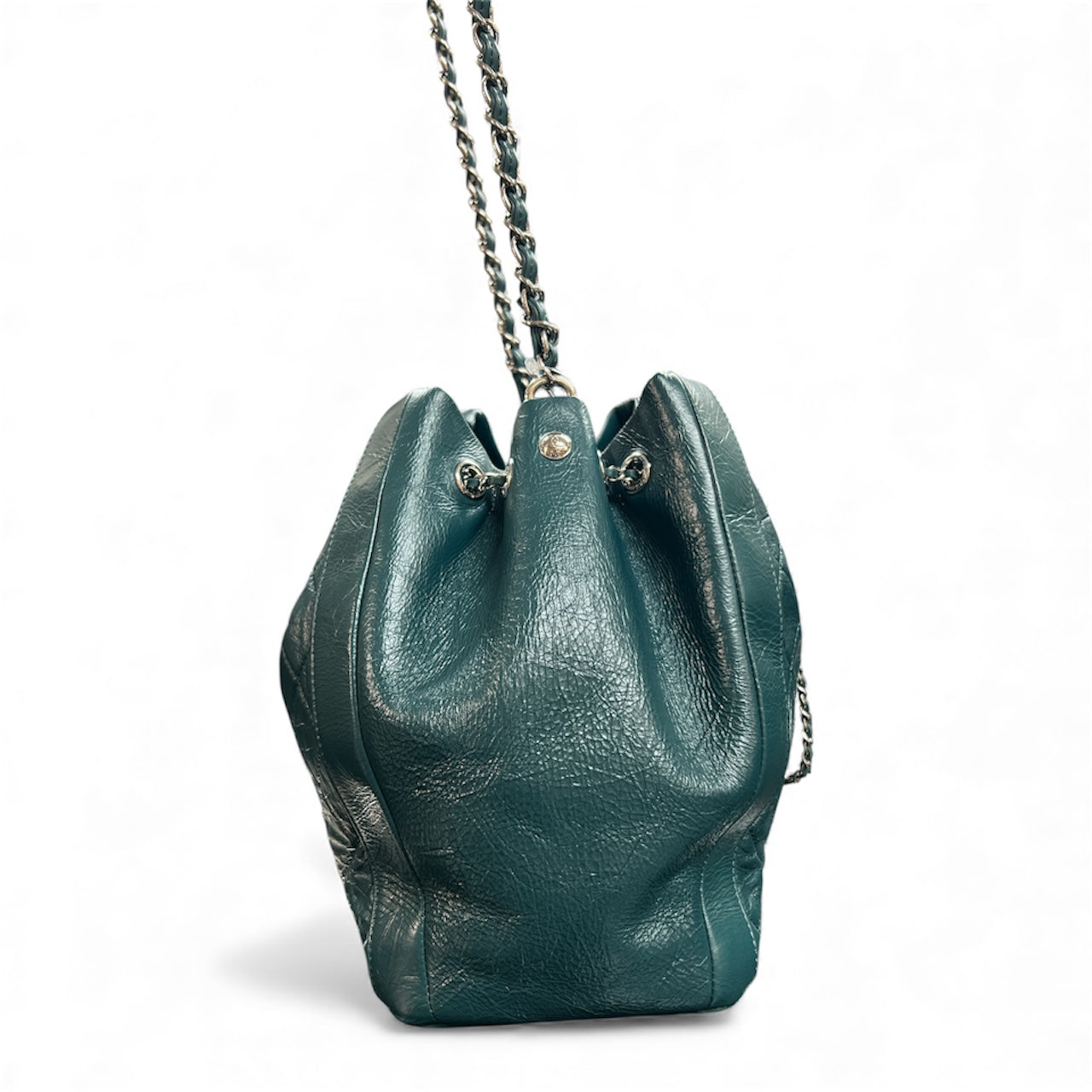 CHANEL Matelasse Drawstring Handbag CH1994