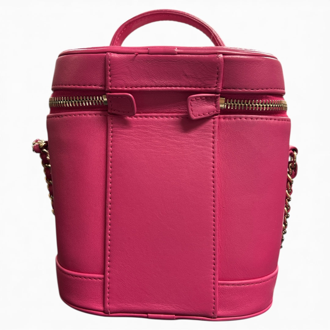 CHANEL Pink Vanity 2-Way Chain Shoulder Bag CH1979