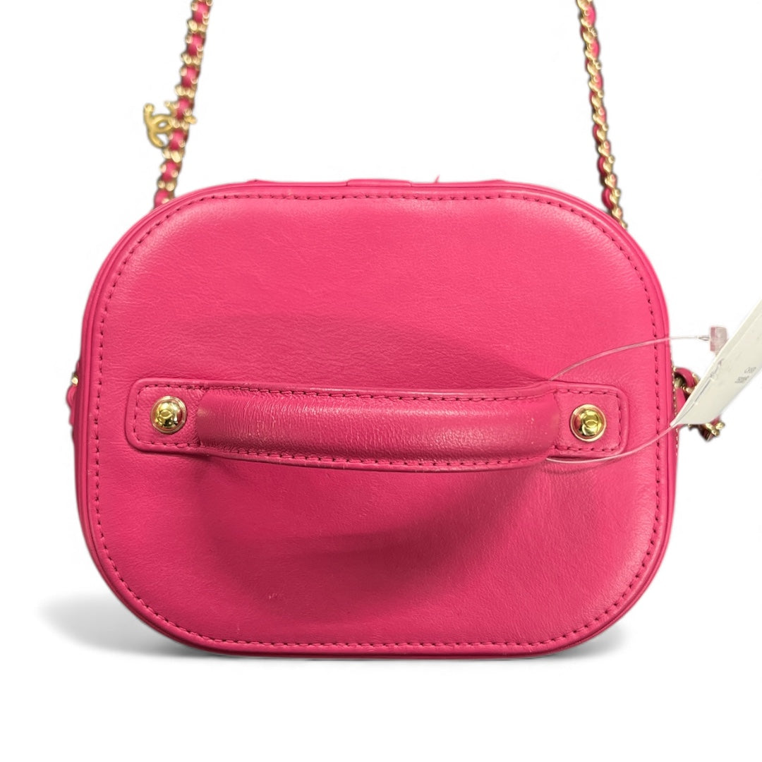 CHANEL Pink Vanity 2-Way Chain Shoulder Bag CH1979