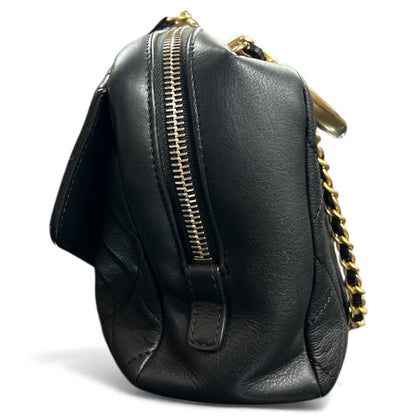 CHANEL Matelasse Black Shoulder Bag CH1976
