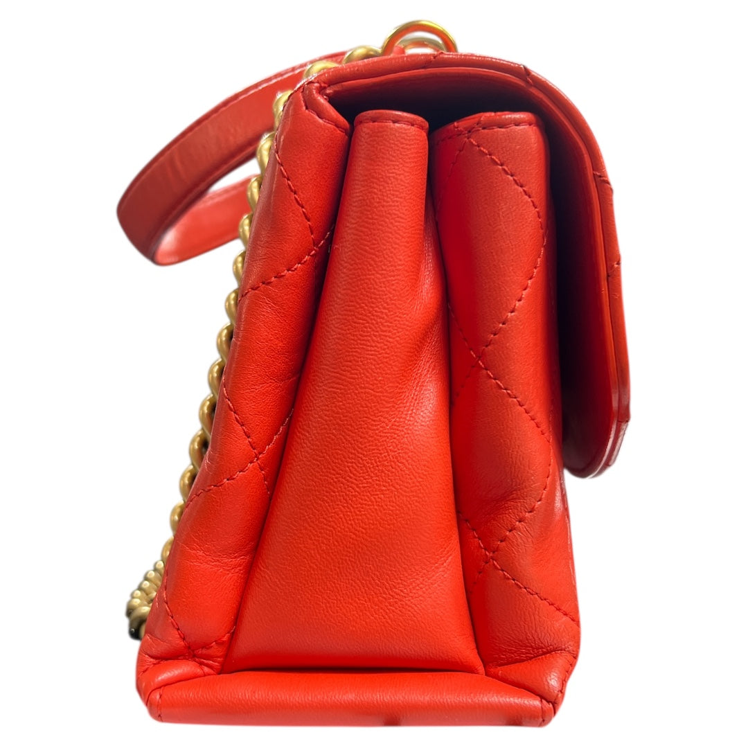 CHANEL Matelassé Lambskin 2Way Handbag CH1941