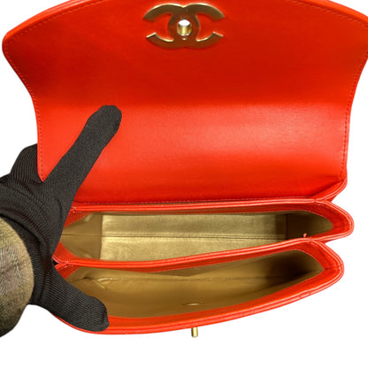 CHANEL Matelassé Lambskin 2Way Handbag CH1941