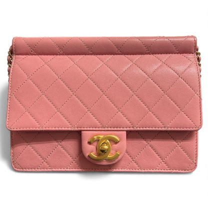 CHANEL Matelasse Pink Shoulder Bag CH1937
