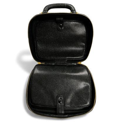 CHANEL Black Vanity 2Way Shoulder Handbag CH1871