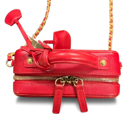 CHANEL Matelassé 2Way Mini Vanity Bag CH1860