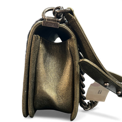 CHANEL Boy Chanel Gold Shoulder Bag CH1680