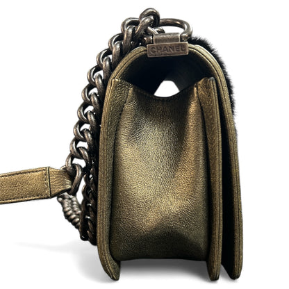 CHANEL Boy Chanel Gold Shoulder Bag CH1680
