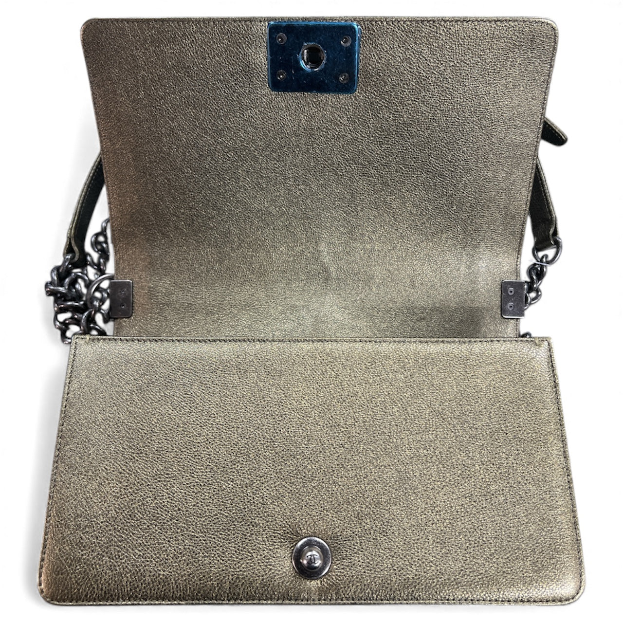 CHANEL Boy Chanel Gold Shoulder Bag CH1680