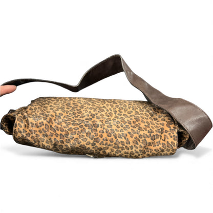 BOTTEGA VENETA Leopard Print Shoulder Bag BO26