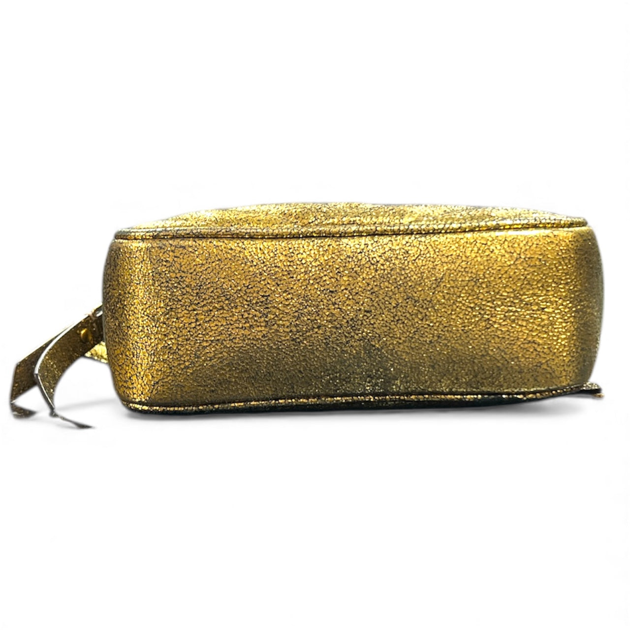 Yves Saint Laurent Gold Shoulder Bag Yv148