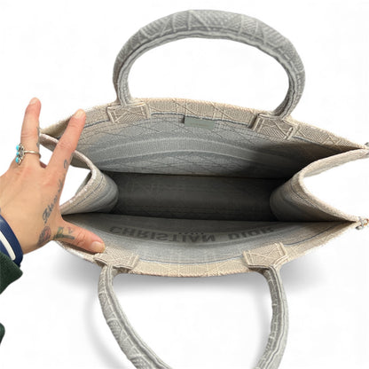 Christian Dior Grey Tote Bag Ch1934